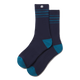 Trey Navy Stripe - Fireside Sock