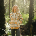 Women's Flannel Shirt Jacket - Levitate
