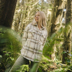 Women's Flannel Shirt Jacket - Levitate