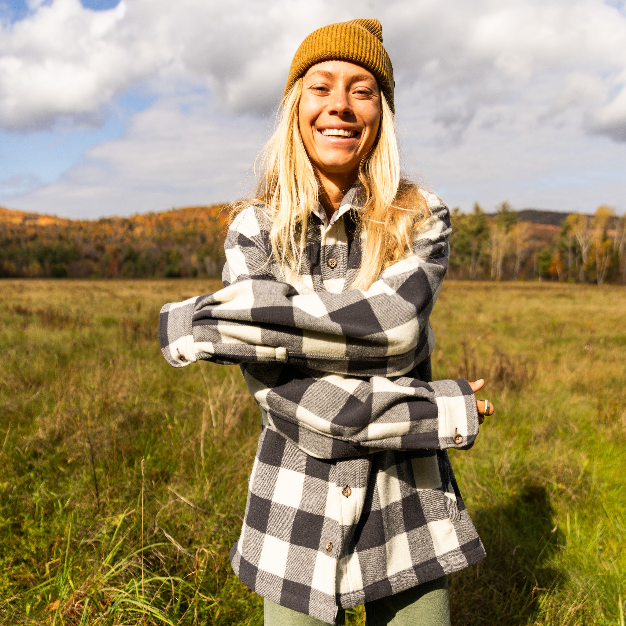 Men's New England Woolen Shirt Jacket - Levitate