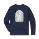 Navy - In The Curl Crewneck