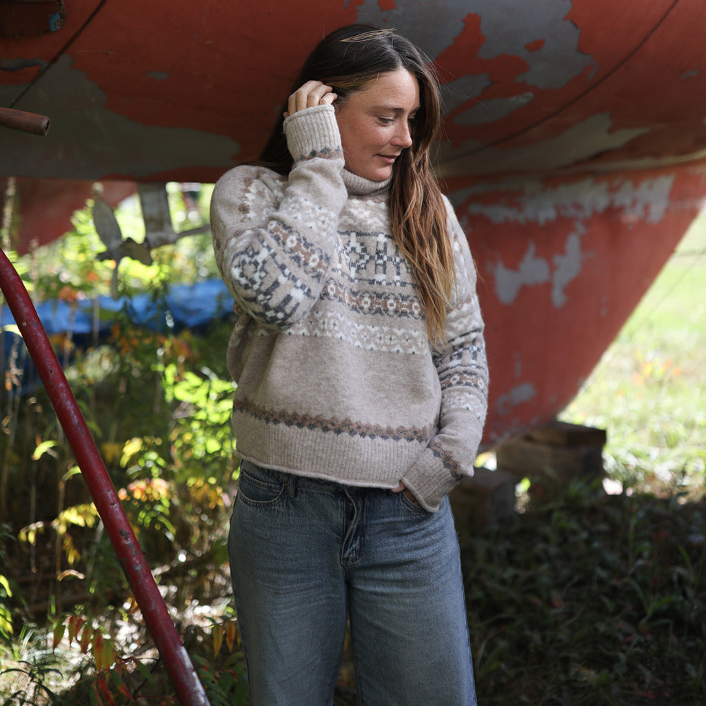 Women's Downeast Cowl Neck Sweater