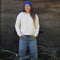 Cream - Women's Rollneck Sweater