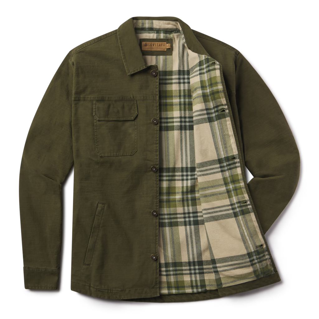 Men's Canvas Crew Jacket - Levitate