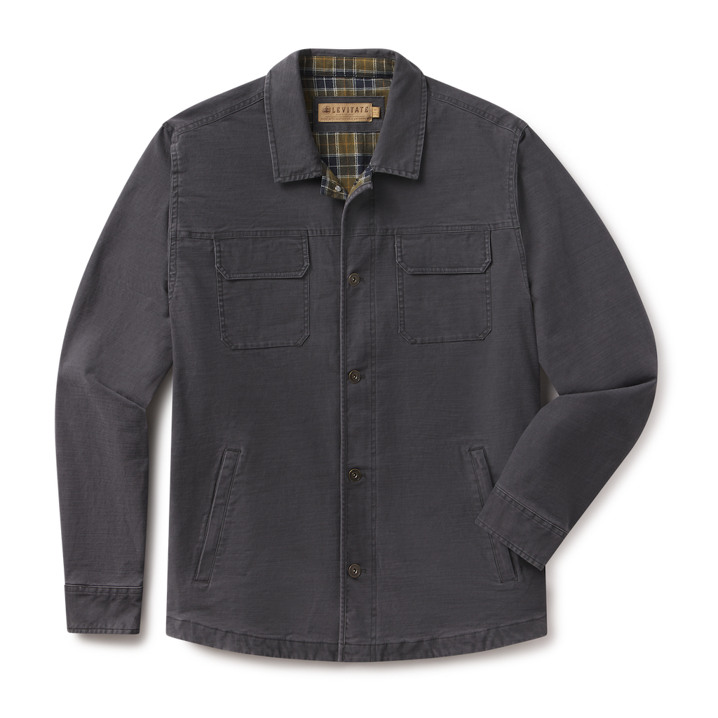 Men's Canvas Crew Jacket - Levitate