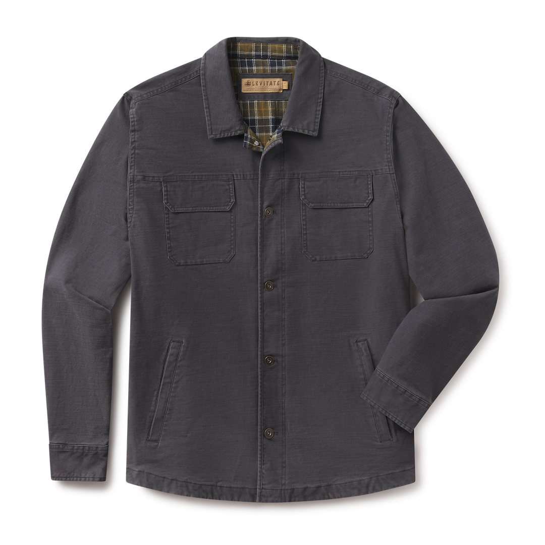 Men's Canvas Crew Jacket - Levitate