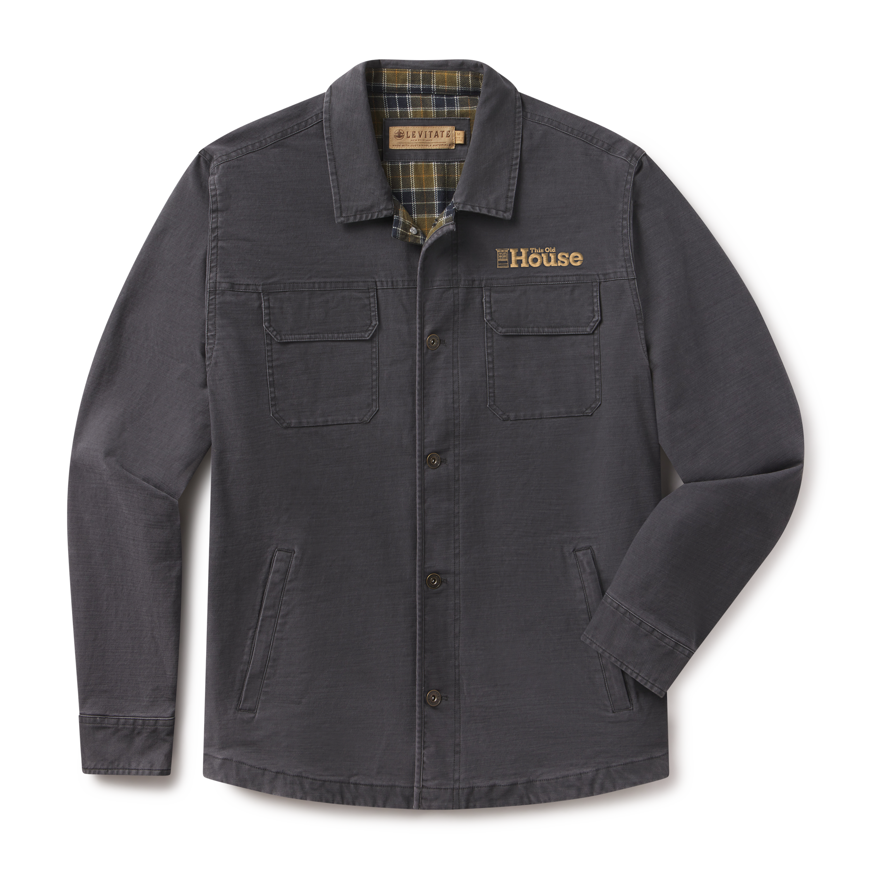 TOH Men's Canvas Crew Jacket