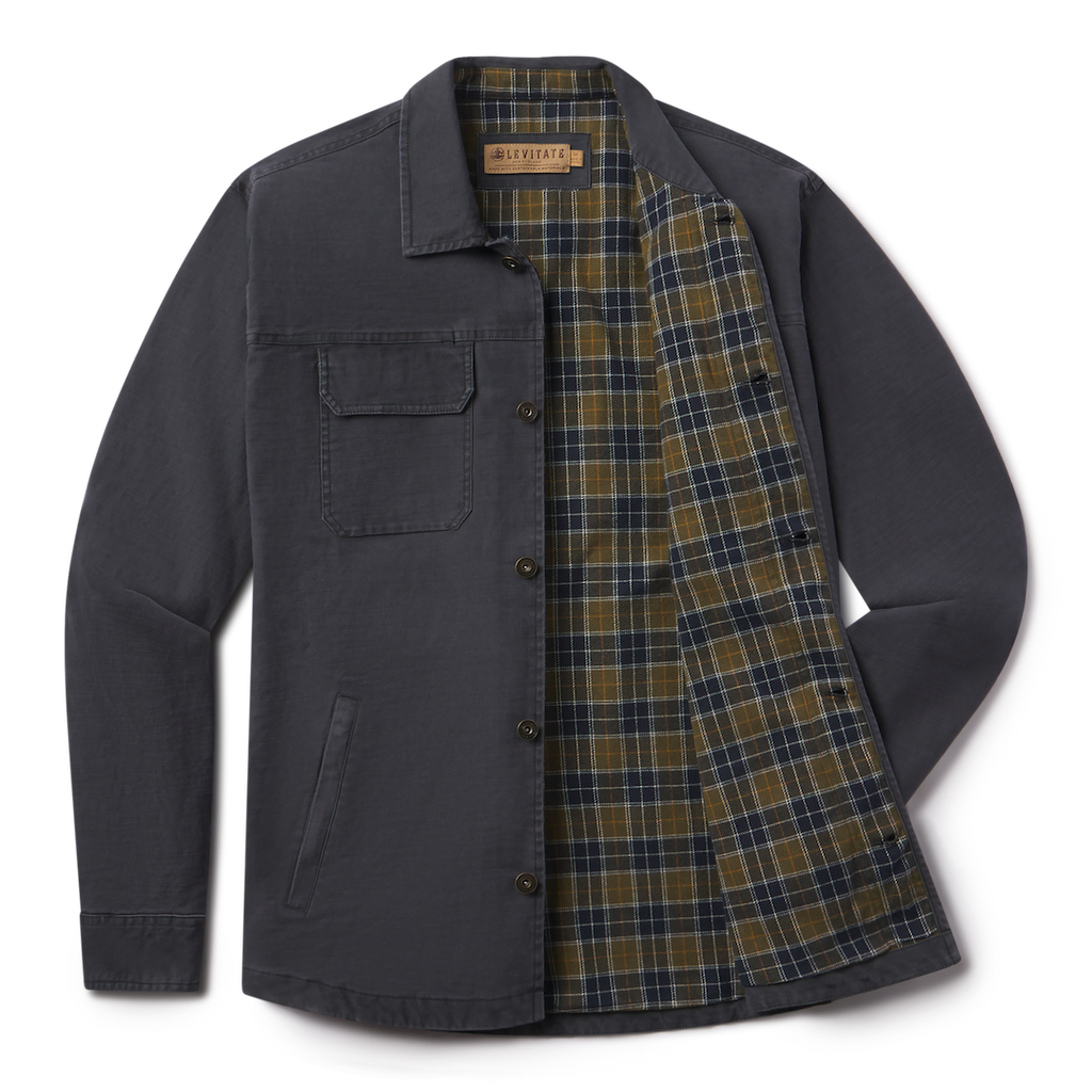 Men's Canvas Crew Jacket - Levitate