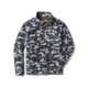 Exploded Camo - Winter Blue - Men's Overhead Fleece