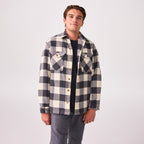 Men's New England Woolen Shirt Jacket - Levitate