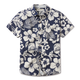 Surfside Luau - Trey Navy - Men's Cantina Shirt