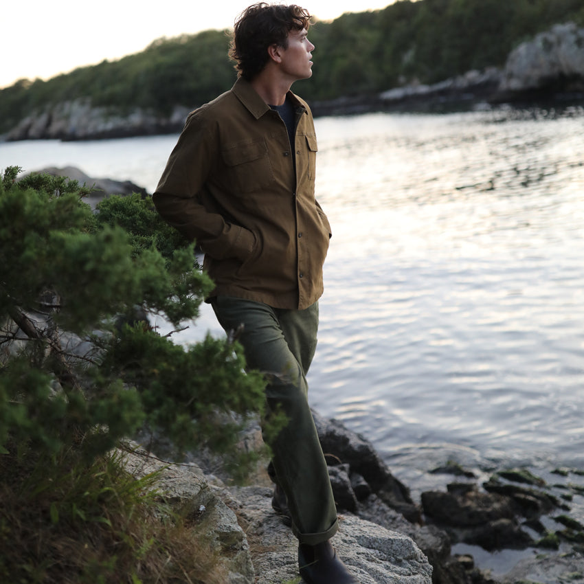 Men's Canvas Crew Jacket