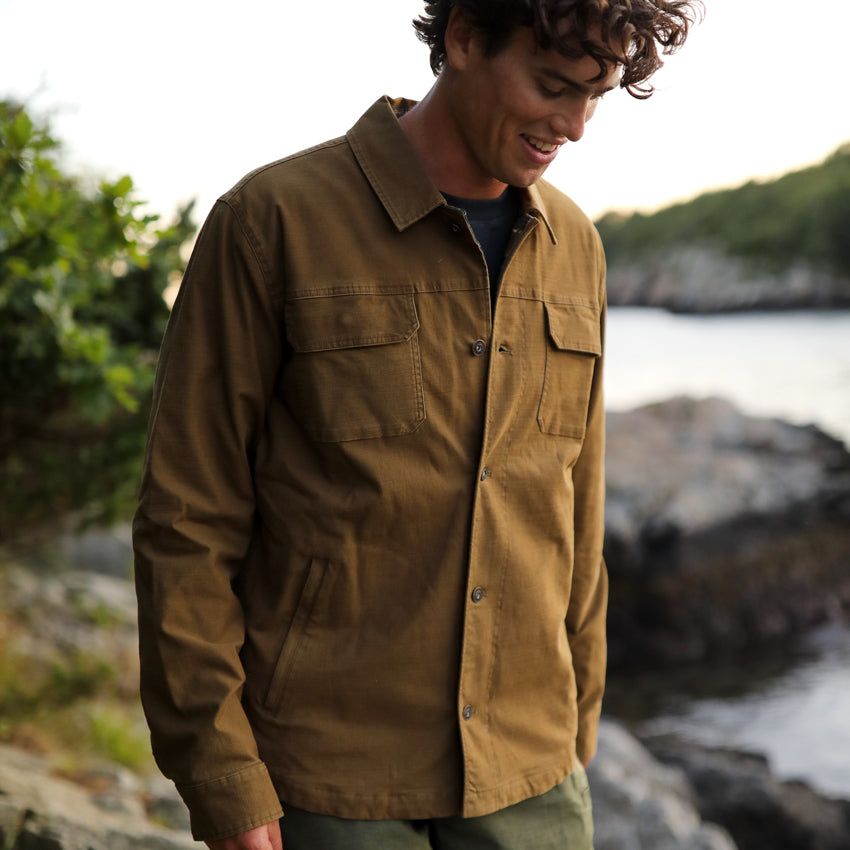 Men's Canvas Crew Jacket