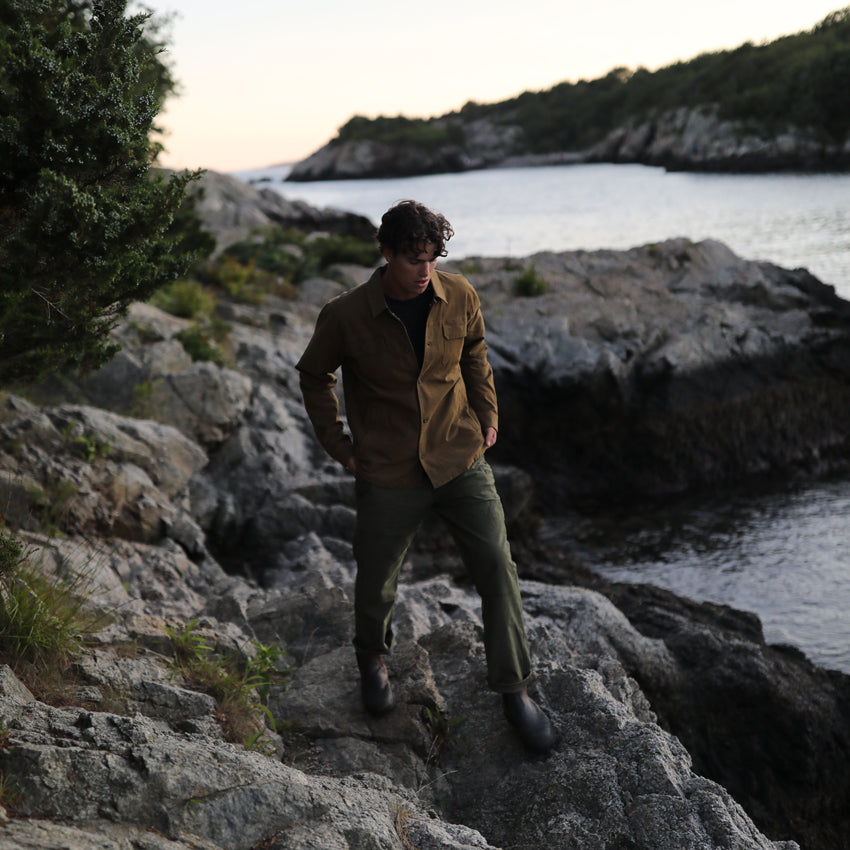 Men's Canvas Crew Jacket