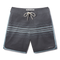 Surf Stripe Charcoal/Mist - Men's Contrast Board Short