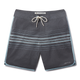 Surf Stripe Charcoal/Mist - Men's Contrast Board Short