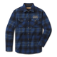Exploded Plaid - Ultramarine - [PRE-ORDER] Men's Levitate x Elovaters Original Flannel
