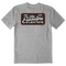 Medium Heather Grey - Men's Sound and Stoke Short Sleeve Premium Tee
