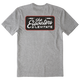 Medium Heather Grey - Men's Sound and Stoke Short Sleeve Premium Tee