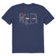 Delta Blue - Men's ASK TOH Anniversary Short Sleeve Tee