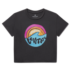 Rainbow Wave Crop - Levitate