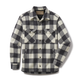 Buffalo Check - Vintage Black - Men's New England Woolen Shirt Jacket