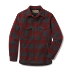 Men's New England Woolen Shirt Jacket - Levitate