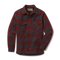 Buffalo Check - Fired Brick - Men's New England Woolen Shirt Jacket