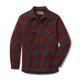 Buffalo Check - Fired Brick - Men's New England Woolen Shirt Jacket