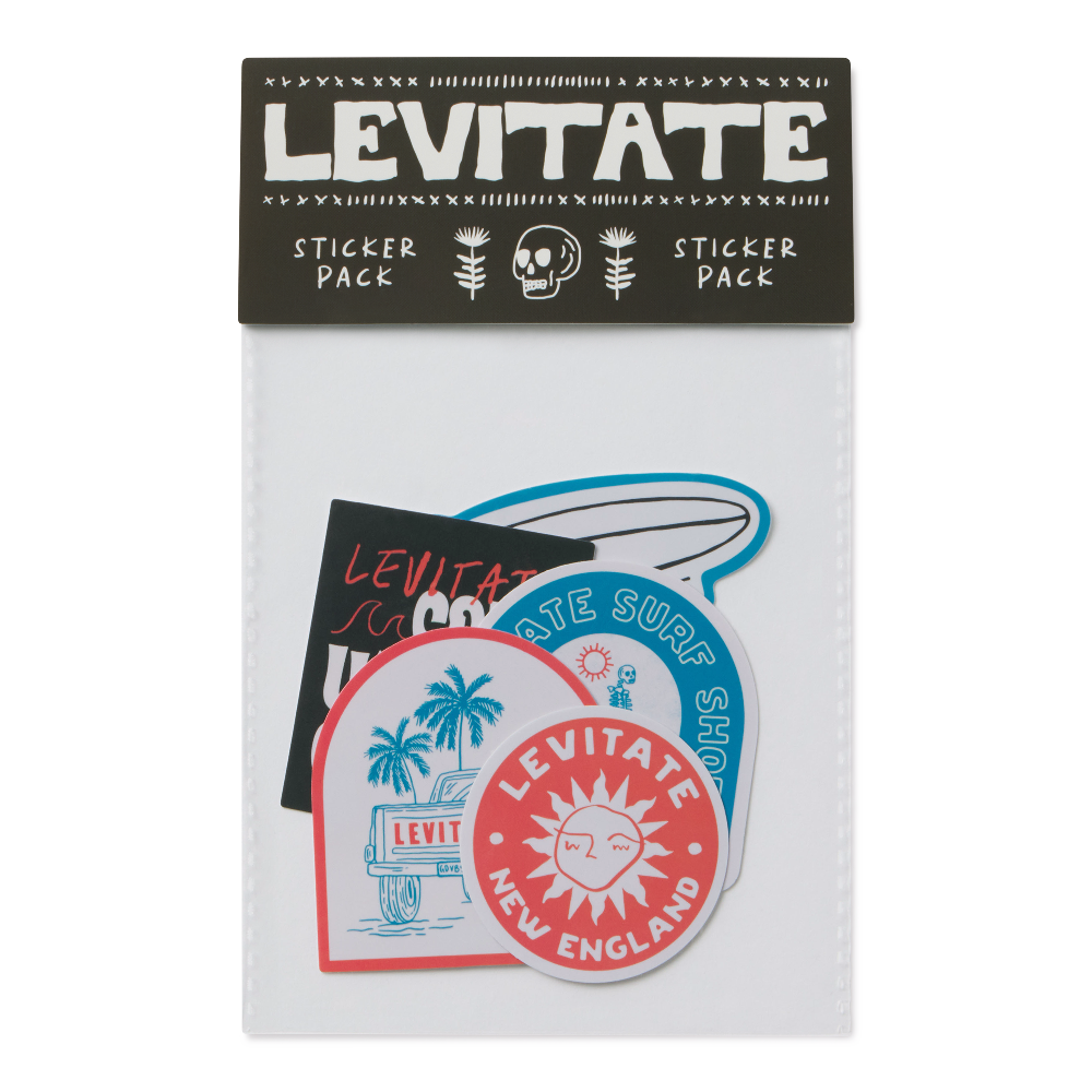 Shred Sticker Pack - Levitate