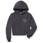 Single Fin Club Crop Hoodie - Levitate