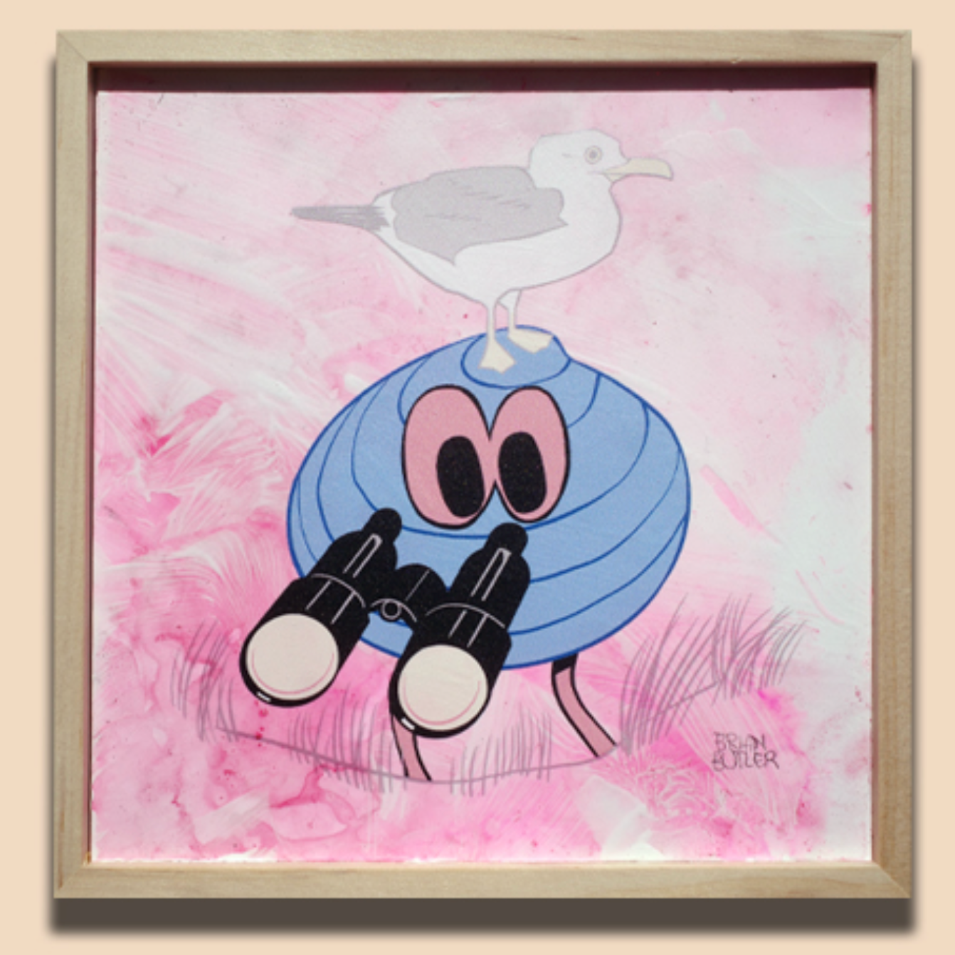 Chowdah Heads 6x6" Original Panels