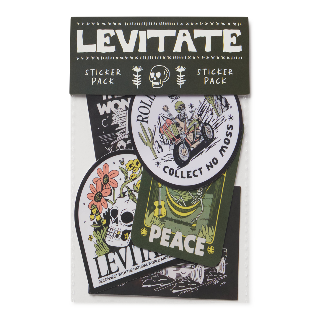 Stoked To The Bone Sticker Pack