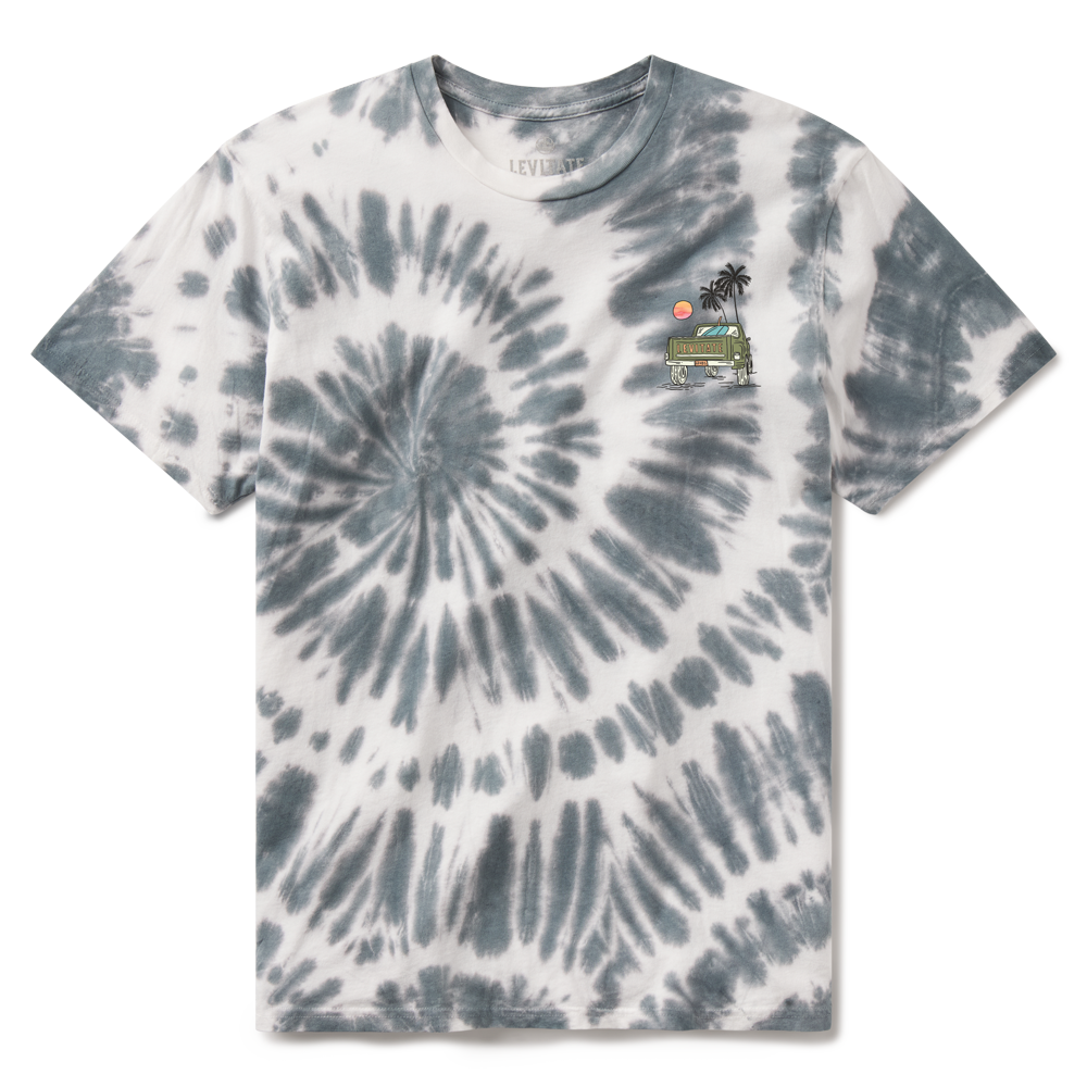 Men's Sunset Pick Up Tie Dye Tee