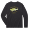 Vintage Black - Trippy Fish L/S