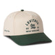 Natural/Green - Two Tone Snapback