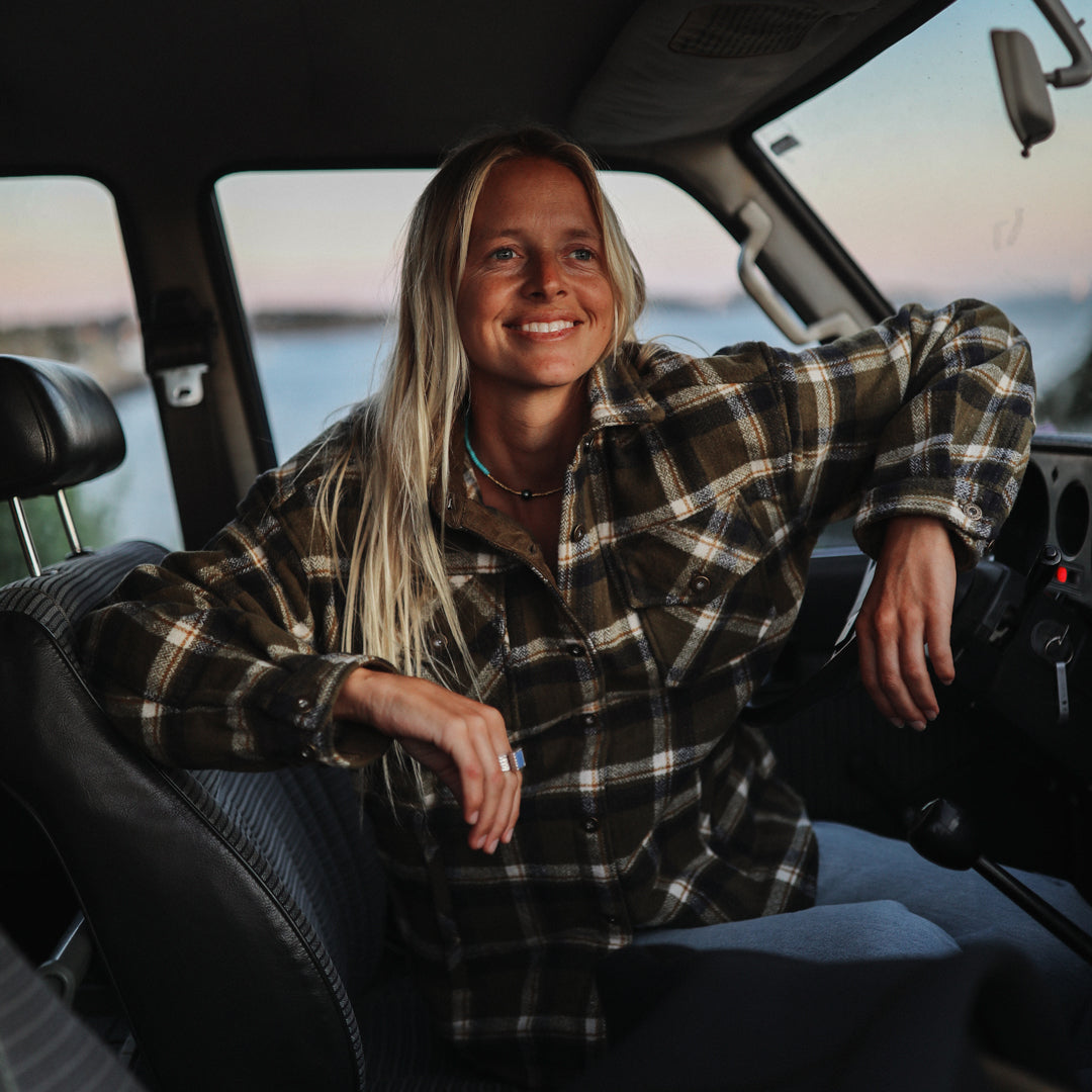 Women's Flannel Shirt Jacket