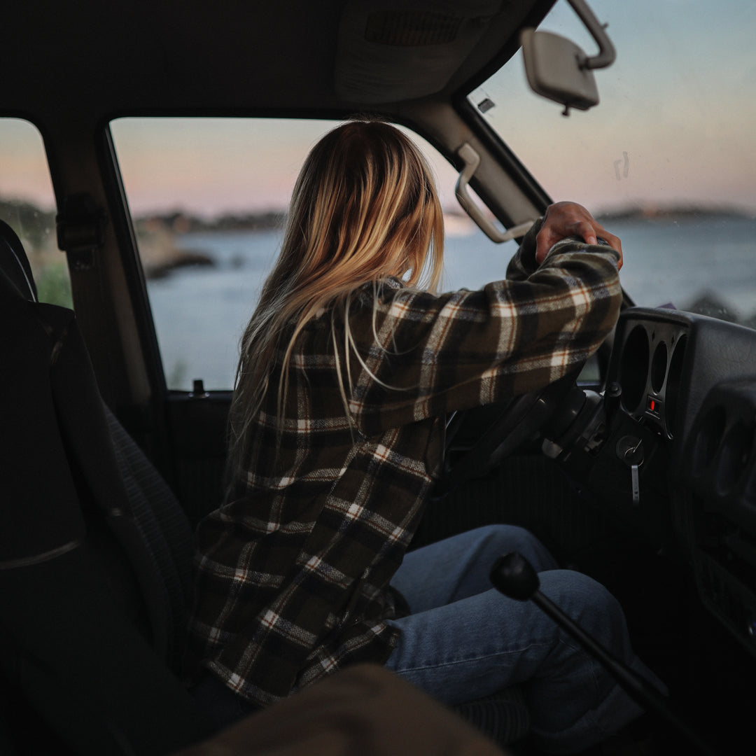 Women's Flannel Shirt Jacket