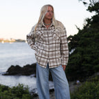 Women's Flannel Shirt Jacket