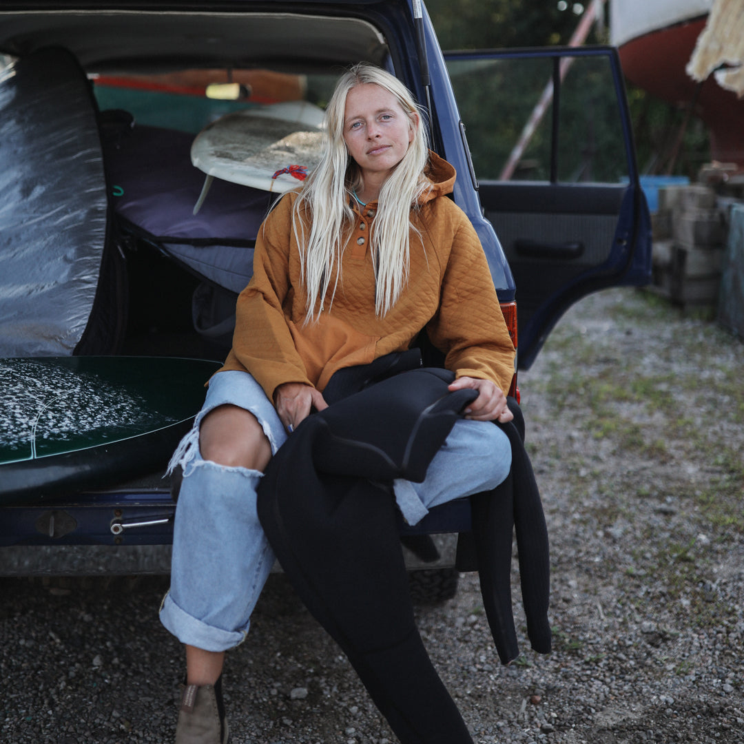 Women's Quilted Mountain Pullover