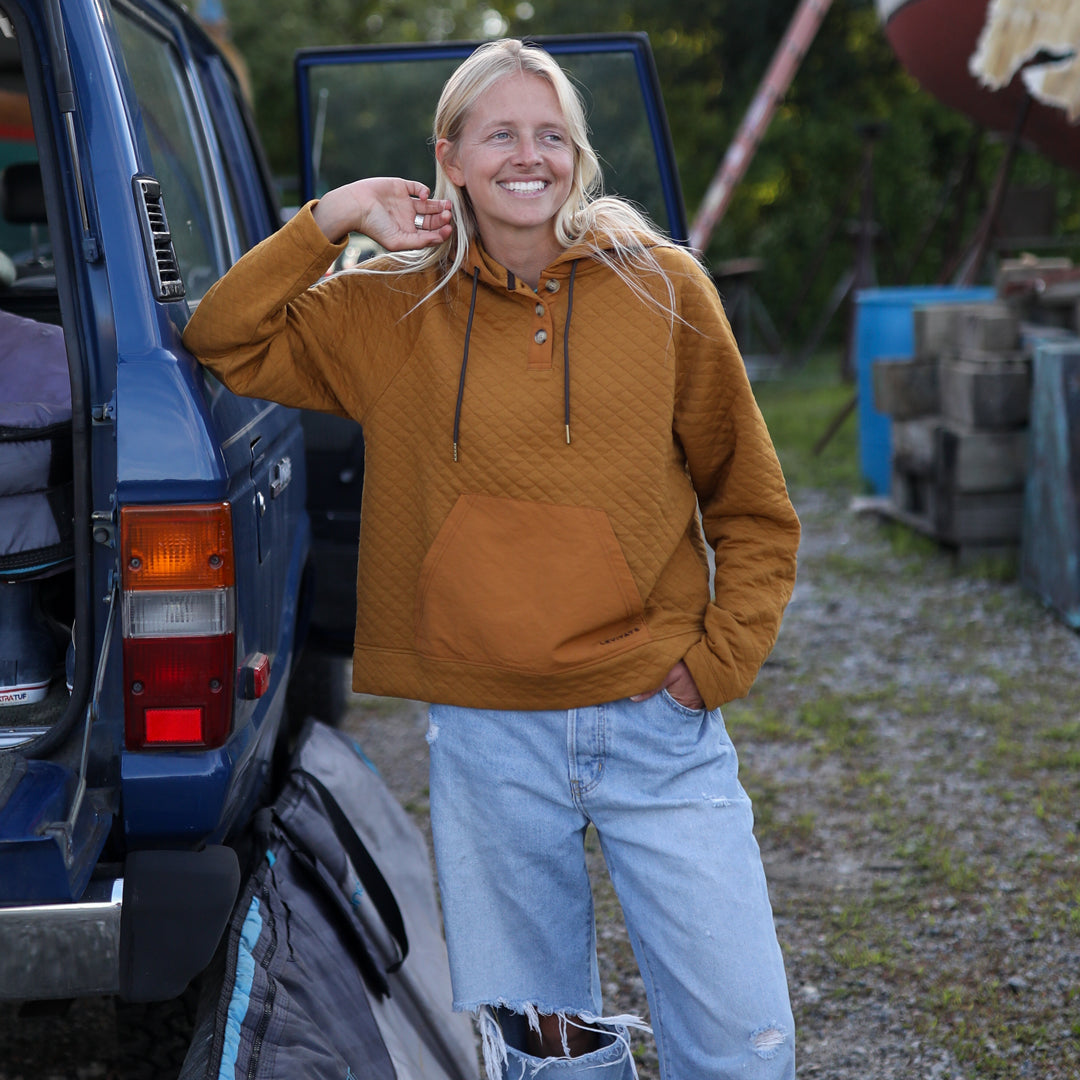 Women's Quilted Mountain Pullover