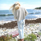 Women's Cable Knit Relaxed Sweater