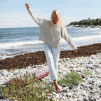 Women's Cable Knit Relaxed Sweater