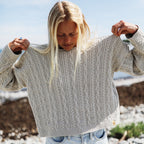 Women's Cable Knit Relaxed Sweater