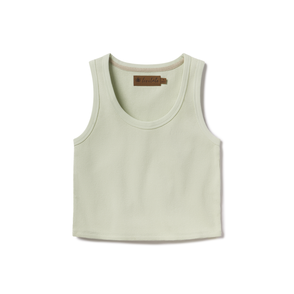 Women's Waffle Thermal Tank - Levitate