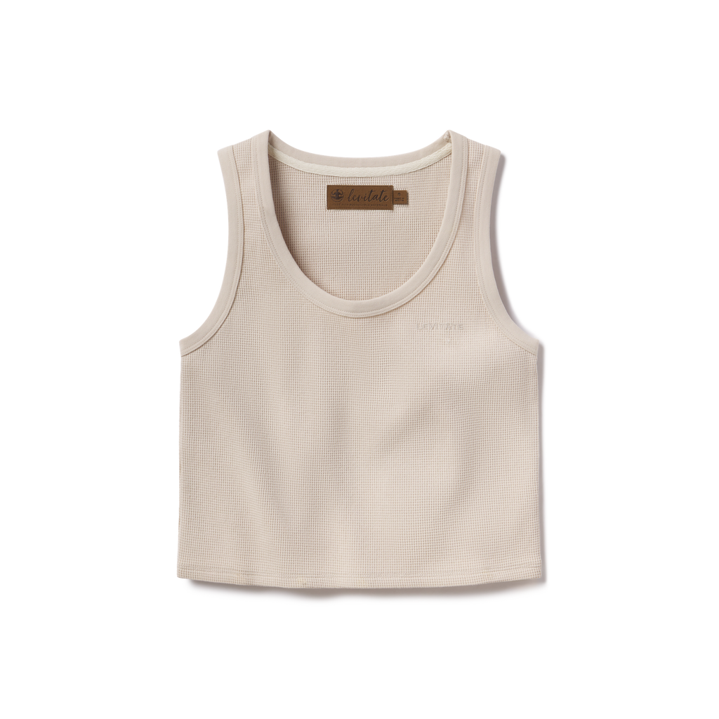 Women's Waffle Thermal Tank - Levitate