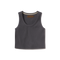 Vintage Black - Women's Waffle Thermal Tank