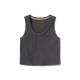 Vintage Black - Women's Waffle Thermal Tank