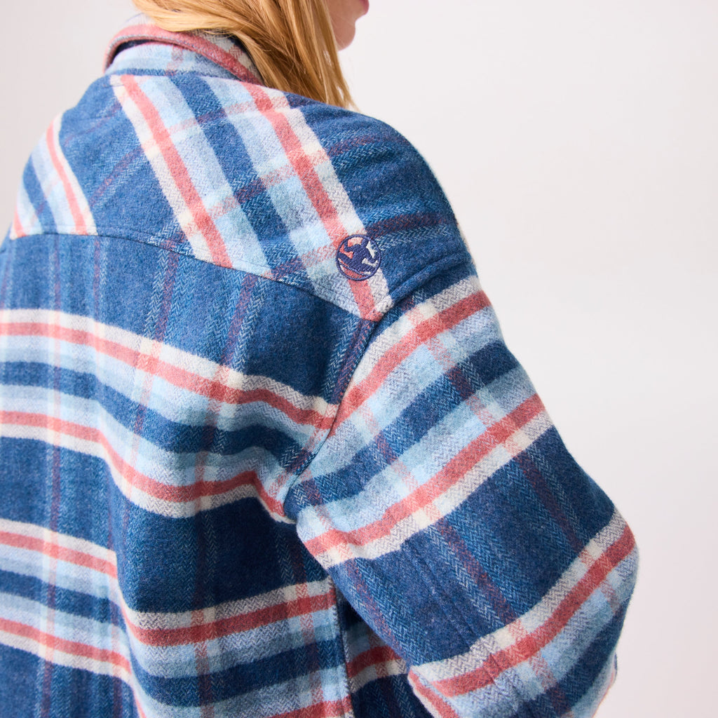 Women's Flannel Shirt Jacket - Levitate