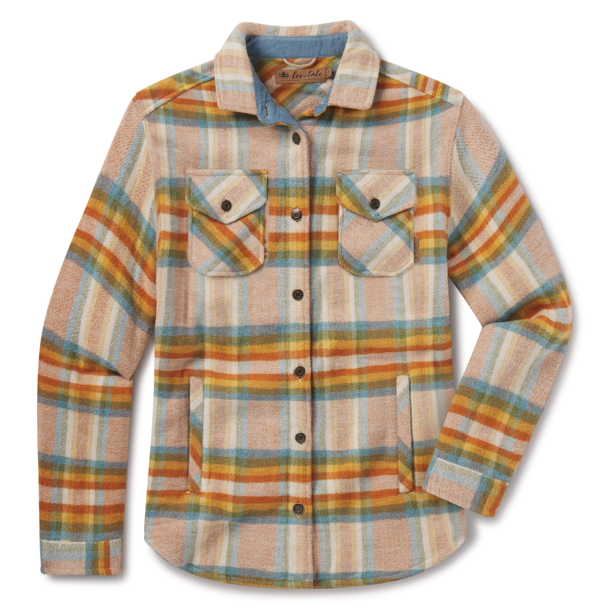 Women's Flannel Shirt Jacket - Levitate